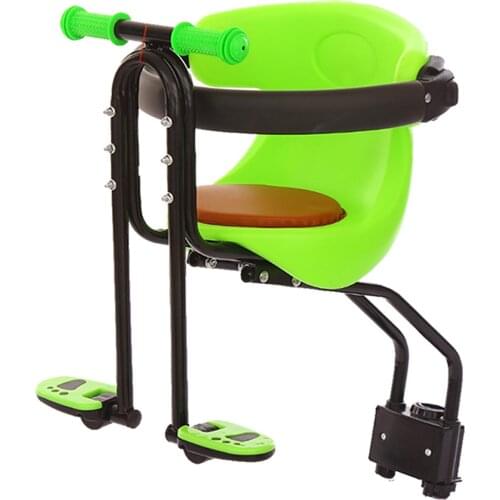 Bike Bicycle Safety Baby Child Seat Saddle Children Front Mount Carrier with Handrail Armrest