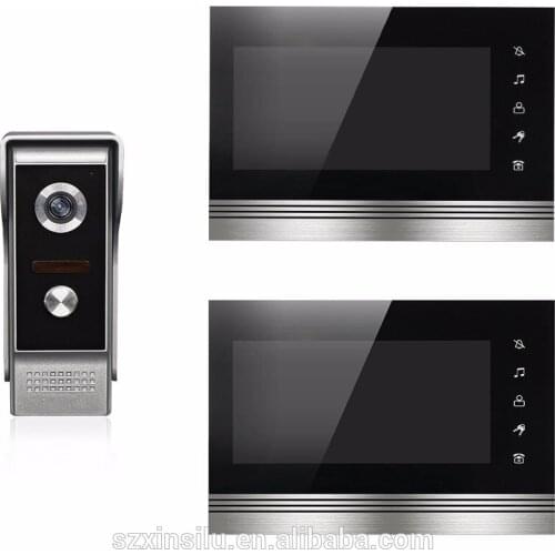 High Quality Villa Video Intercom System with Night Vision Outdoor Camera