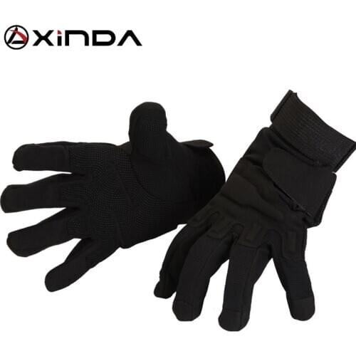 XINDA Camping Outdoor Sports Glove Rock Climbing Downhill Hiking Riding Anti Slip Full Fingers Tatics Gloves Survival Kit