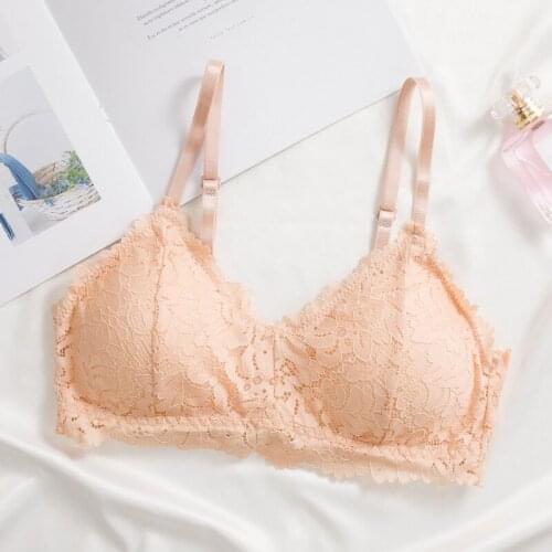 Women Lingerie Soft Bra Seamless Underwear Summer Women Push Up Wireless Lace Bras Top