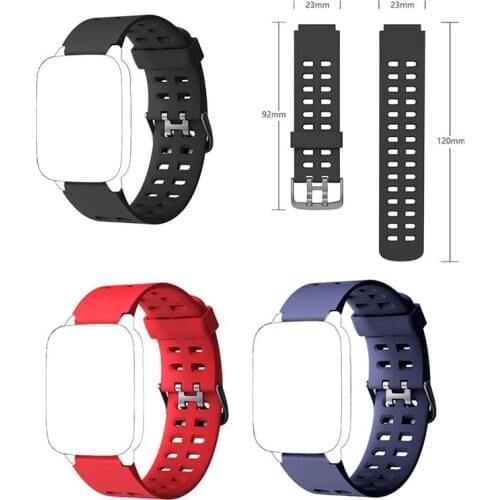 20mm Silicone Strap For ID205, ID205L, ID205S Smart band Bracelet for ID205, ID205L, ID205S Strap Replacement Belt Accessories