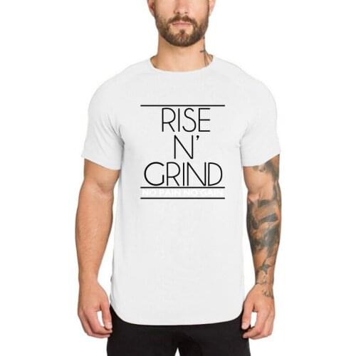 2020 Summer Fashion Casual Hot O-Neck T Shirt Workout T-shirt Musle Guys T-shirt Mens Bodybuilding Tees Printed Tees B88