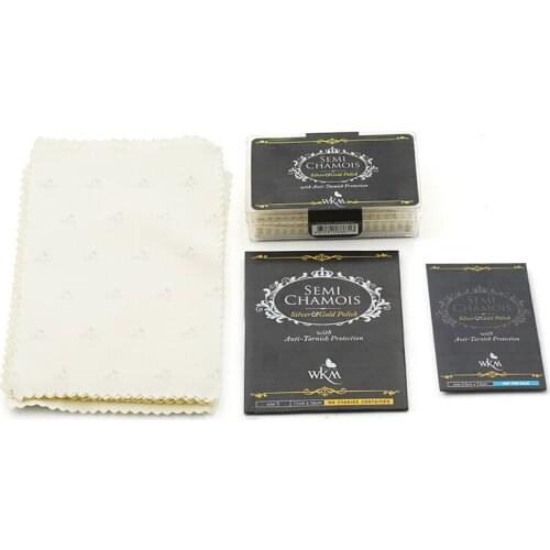 Thailand imported WKM silver polishing cloth jewelry cleaning gold and silver polishing gold jewelry cloth polishing cloth