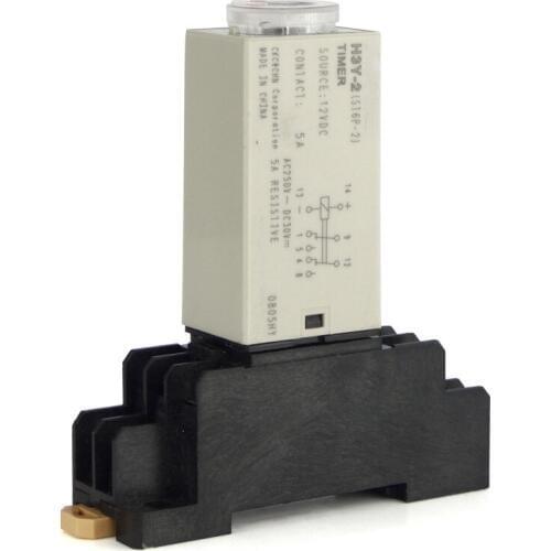 H3Y-2 Power On Time Delay Relay 10 MINUTE DPDT 8 Pins & Socket CZYC