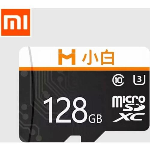 Original Xiaomi Xiaobai Micro SD Card 16G 32G 64G 128G 95MB/S 100MB/S Memory Card Micro TF Flash Card For Phone Camera Laptop