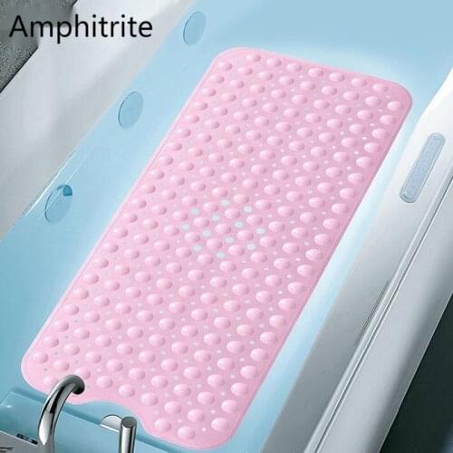 A Pvc Bath Douche Mat On The Un-slip Floor Drainable Bathroom Carpet Mat With Ventilated Bathroom Soft Bath For Bathroom