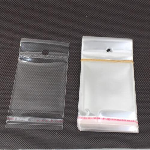 Creative selling 9 size 300 pcs Useful Clear Plastic Bags Self Adhesive Seal Jewelry Gift Package Opp Bag