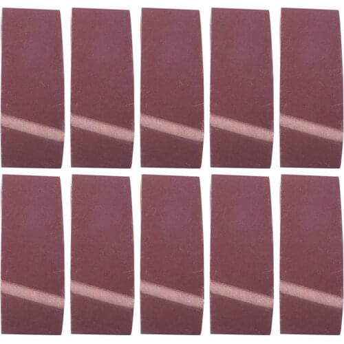 Belt sander sanding belt 457mm x 75mm grinding polishing sandpaper sander sander aluminum oxide 10pcs 240-1000 grit metal