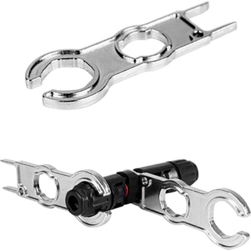 Metal Mc4 Connector Tool Wrench Wrench Component Pv Connector Cap Special Wrench Installation Tool Diy Solar Suit