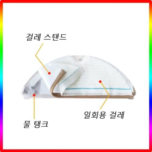 For Xiaomi Roborock S5 max S6 max S50 S5 S51 S55 vacuum cleaner parts robot essential disposable mop sticker spare accessories