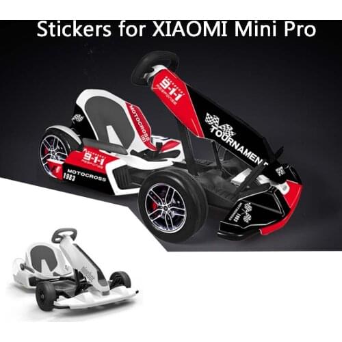 Kart Sticker Scooter Stickers for XIAOMI Ninebot Pro Balance Electric Scooter Accessories Scooter Sticker