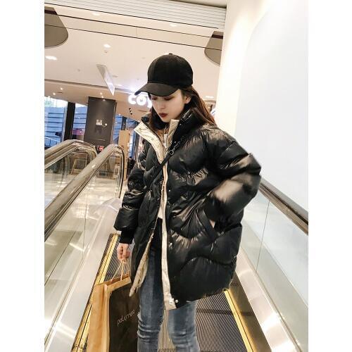 KMETRAM Winter Jacket Women Fashion Parka Korean Puffer Oversized Jacket Women Clothes 201warm Long Coat Manteau Femme MY4498
