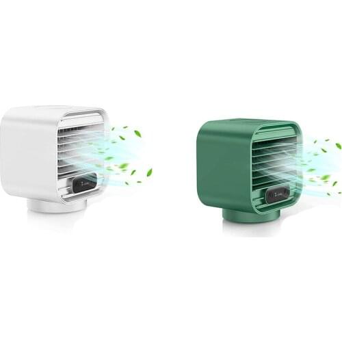 Portable Air Conditioner, Personal Air Cooler, Rechargeable Mini Desktop Mobile Cooling Fan for Home,Room