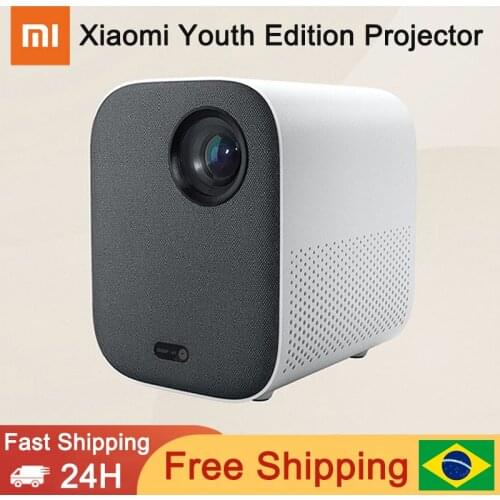 Xiaomi Mijia Projector Youth Edition 1080P Mini LED Portable Projector Support 4K Video Vertical Keystone Correction For Home