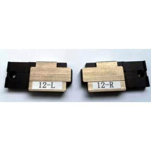FIBER FUSION SPLICER FITEL S123M4/S123M8/S123M12/S122M12 Ribbon fiber holder 12 Core fiber clamp 1 pair