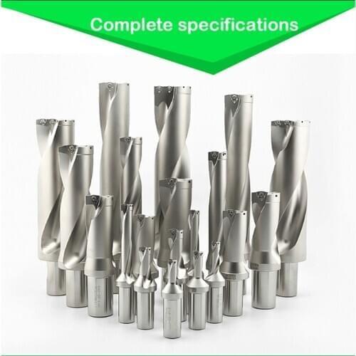 BEYOND U drill 4D 30.5-35mm 31 31.5 32.5 33 34 CNC U drilling bit set SP indexable insert for metal SPMG 090408 cooling hole cnc