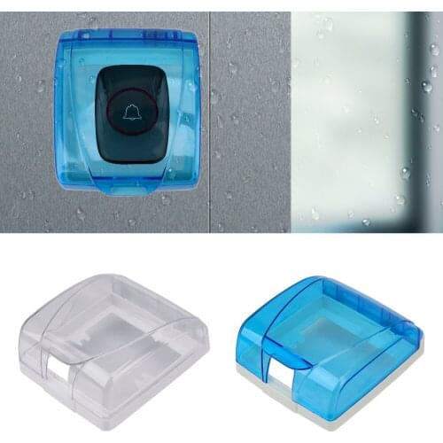 Doorbell Socket Waterproof Device Anti-splash box Home Improvement Waterproof Cover Switch Button Protection Device