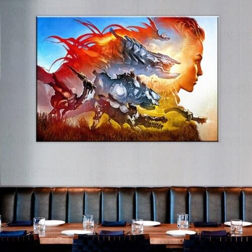 Modern Art Aloy Painting 1 Pieces Game Horizon Zero Dawn Picture On Canvas Print Poster Wall Decorative Bedroom Unique Artwork