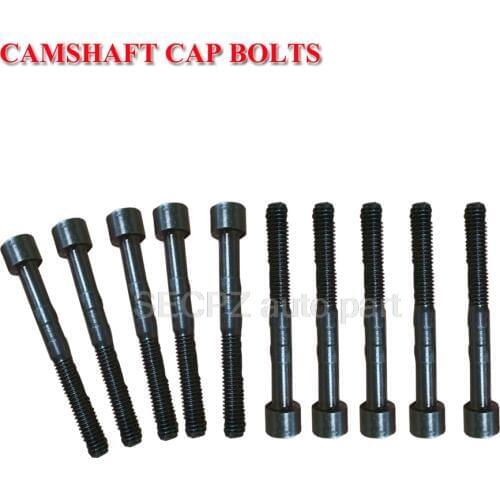 10x 038103714G Screw Camshaft Bearing Block Camshaft Audi VW Seat Skoda Tdi Pd M6x54 Valve Clearance Adjusting Screw