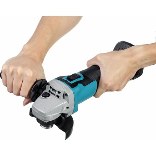 18V 125mm Brushless Cordless Impact Angle Grinder DIY Power Tools Electric Polishing Grinding Machine Without Battery