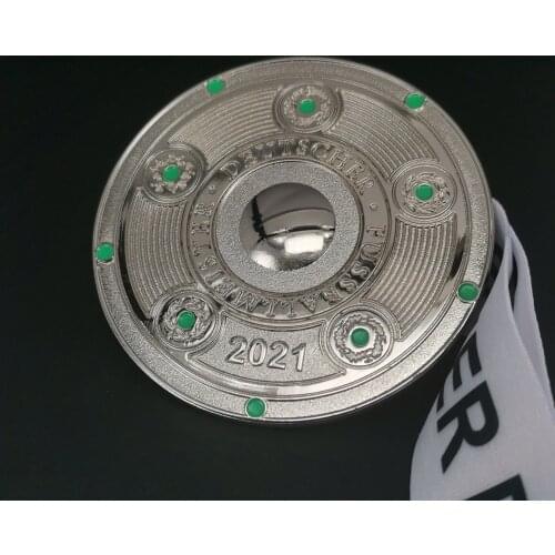 2020/21 Bundesliga Championship Medal Bayern The DFB-Pokal Medal Metal Gold Medal Replica Fans collections