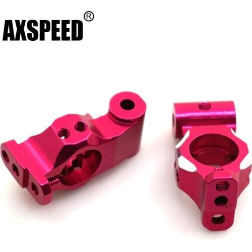 AXSPEED Aluminum Alloy Knuckle Rear Hub Carrier for 3Racing Sakura D4 AWD RWD 1/10 RC Drift Racing Model Car Parts Accessories