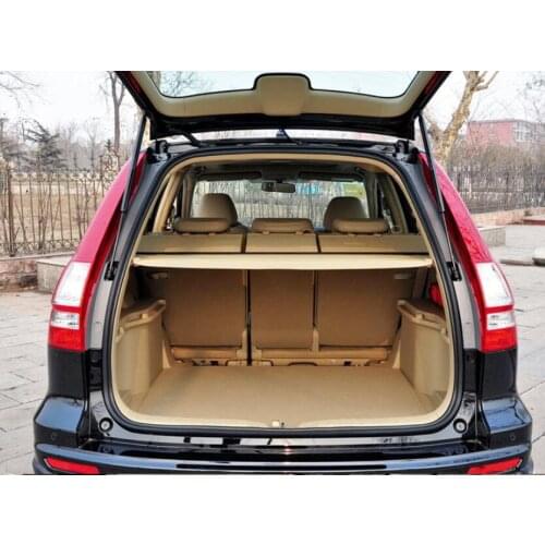 For Honda CR-V CRV 2007 2008 2009 2010 2011 High Quality Rear Trunk Security Screen Privacy Shield Cargo Cover (Black/Beige)