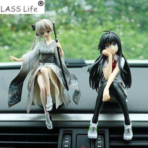 New 14CM Japan Anime Yukinoshita Yukino Action Figure Toys My Teen Romantic Comedy Toy Collection Hot Doll Toys for Kid Gift