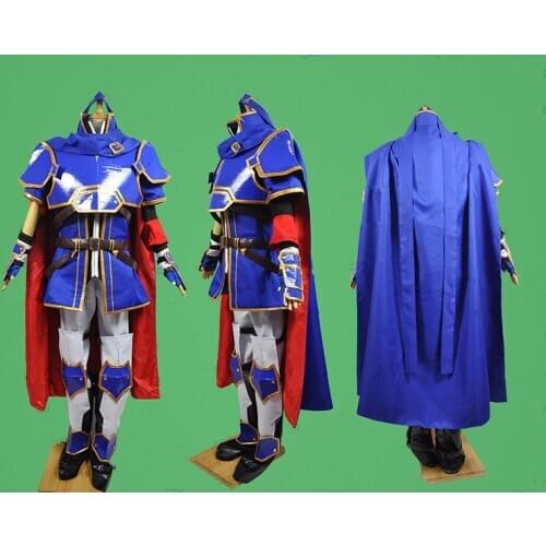 Game Fire Emblem-Sealed Sword Roy Cosplay Costumes Hero Combat Unifrom Suit Unisex Party Role Play Prop Clothing Custom-Make