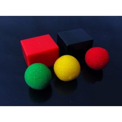 Paradox Large Size Magic Tricks Box Change Appearing Sponge ball Magie Magician Close Up accessory Gimmick Props Classic toys