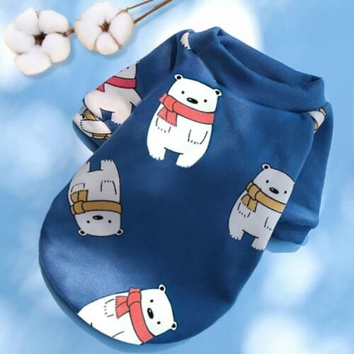 New Fashion Pet Clothes Animal Printed Two-legged Sweater Cute Dogs Coat Soft Pullover Puppy Costume for Chihuahua Dog