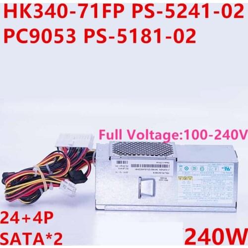 New PSU For Delta M75 91 70E 90P V220S I530 545S 240W/180W Power Supply HK340-71FP PS-5241-02/04/05/06 PC9053 PS-5181-02 54Y8819