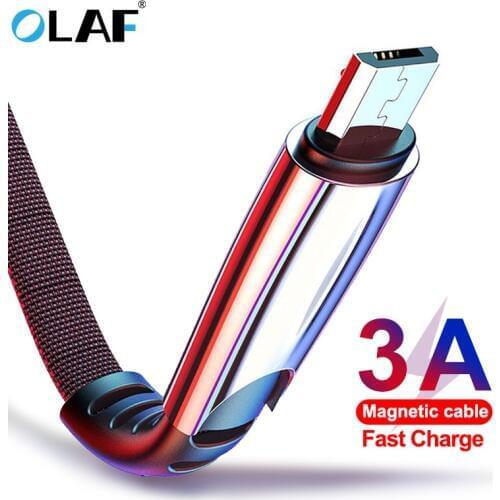 OLAF 3A Micro USB Cable 1m 2m 3m Fast Charge USB Data Cable for Samsung Xiaomi LG Tablet Android Mobile Phone USB Charging Cord