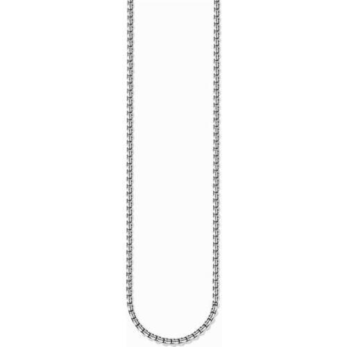 2MM Basic Link Chain Necklace fit Charm Pendant 925 Sterling Silver Fashion Jewelry Accessories European Gift For Men Women