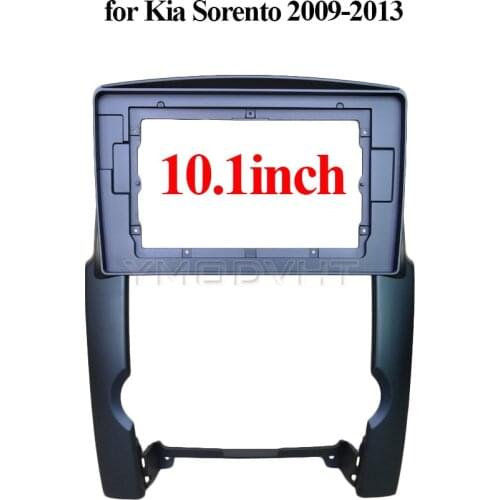 10.1inch Car Radio Fascia for Kia Sorento 2009 2010 2011 2012 2013 Special Dash Trim Kit Frame Panel Head Unit Car Refitting