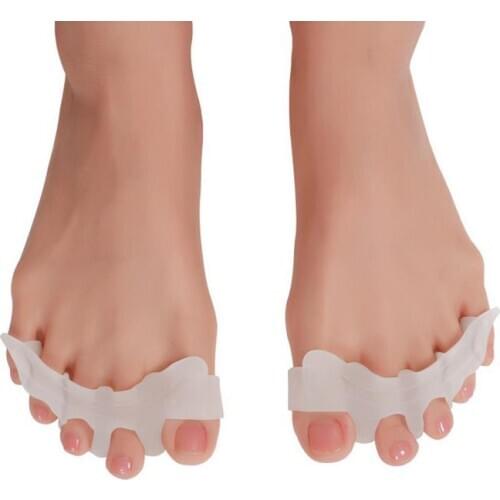 New 2 Pair Hallux Valgus Braces Toe Separator Overlapping Toes Rehabilitation Treatment Foot Bone Orthotic Device Feet Care