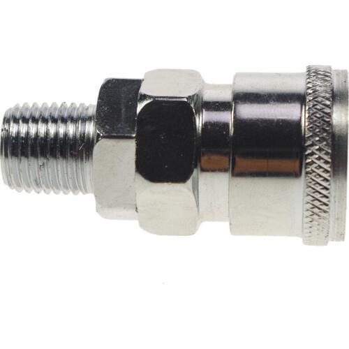 3/8" Male BSPT Zinc Alloy Pneumatic Air Quick Coupler Socket Connector SM-30