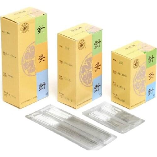 Free shipping yunlong non-Disposable silver handle acupuncture needle 200 pcs/box reusable acupuncture needle