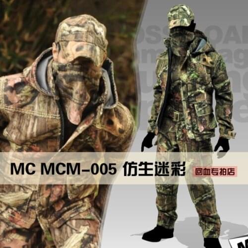 Out of stock 1/6 soldiers MC MCTOYS MCM-005 bionic camouflage hunting camouflage suit Action Figures