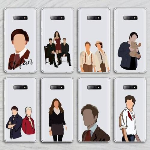 The Vampire Diaries Damon Phone Cases Transparent for Samsung A71 S9 10 20 HUAWEI p30 40 honor 10i 8x xiaomi note 8 Pro 10t 11