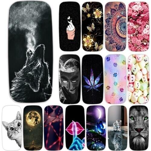 For Nokia 105 2019 Case For Nokia 105 Dual SIM 2019 Cover Case Silicone Soft TPU Back Bumper Cute Flower Anime Cat Funda Coque