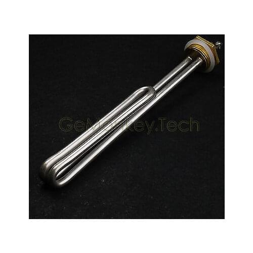 Electrical Element Booster For Water Heater DN25 1500W Stainless Steel Brass
