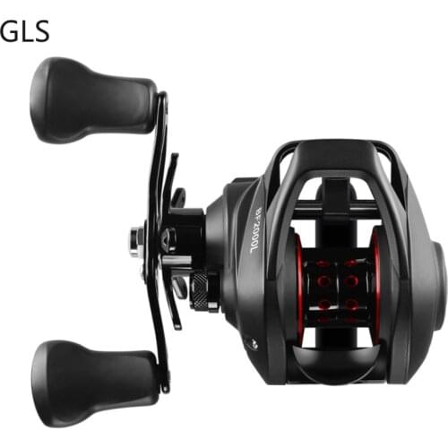 Newest 12+1BB Metal Spool Fishing Wheel Gear Ratio 7.2:1High Speed Carp Freshwater/Saltwater Baitcasting Reel