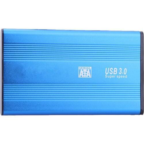 SATA Hard Drive HD Enclosure USB 3.0 SATA 2.5" inch External HD HDD Enclosure Hard Disk Drive Aluminum Case Box