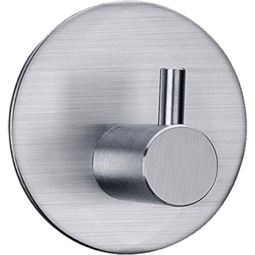 Adhesive Hooks, Wall Hanger Towel Hooks Heavy Duty Hooks for Hanging Ideal for Bathroom Shower Kitchen Home Door Closet Cabinet