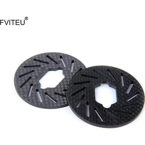 FVITEU Carbon fiber brake disc set for 1/5 losi 5ive-T Rovan LT King Motor X2