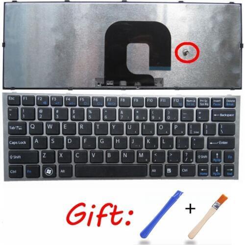 NEW Russian Laptop keyboard FOR SONY Vaio PCG 31311T VPC YA YB YB2 YA15EC YA16 YA19 YA25 YA26 YB15AL With Silver/black Frame