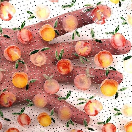 Peach Rainbow Plaids Printed JELLY Sheets, See Through Faux Leather, Clear TPU Leather For Bows Earrings DIY A4 SIZE 6S79A