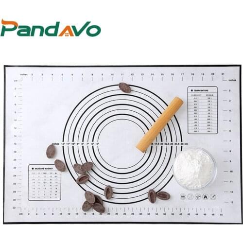 Baking Supplies Kitchen Baking Mat Silicone Kneading Pad Non-Stick Rolling Dough Mat Cooking Pastry Sheet Oven Liner Bakeware