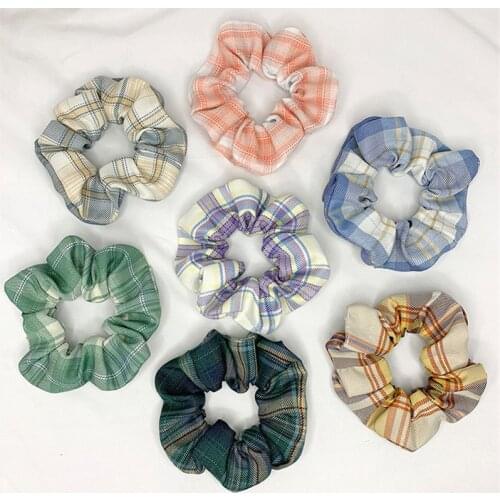 1 Piece/Small Fresh And Simple Headdress Polka Dot Elastic Rubber Band Hair Band Ponytail Holder Hair Rope Female Fashion Ribbon